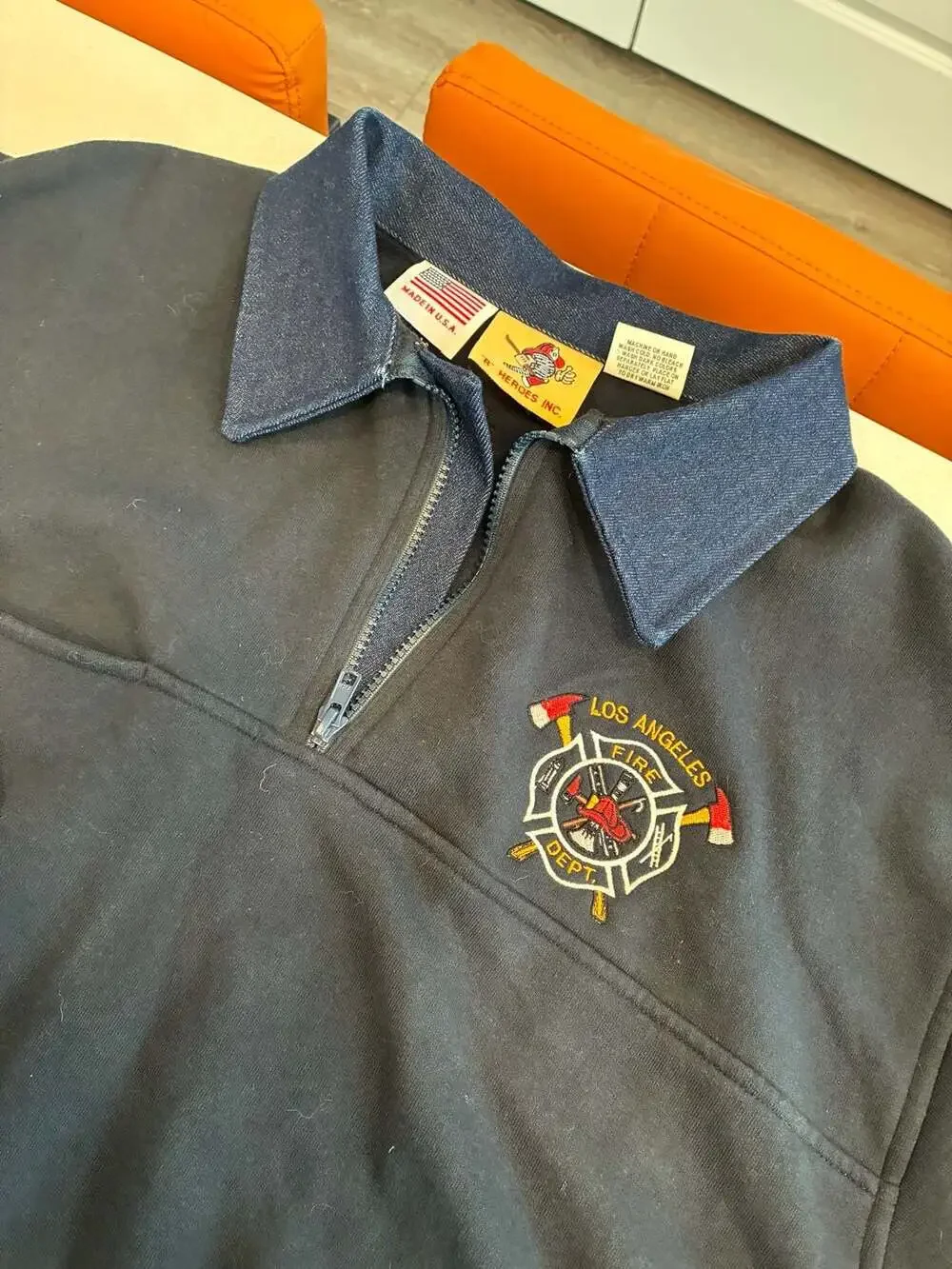 R Heroes Inc. navy blue
